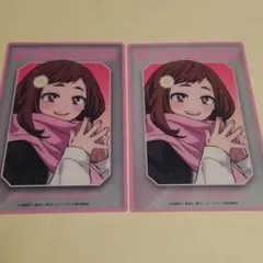 麗日お茶子 クリアアートカード