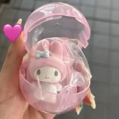 【マイメロディ】サンリオ　カラフルカラビナマスコットチャーム　ガチャ　マイメロ