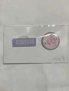 SEVENTEEN JEONGHAN ジョンハン ネームワッペン