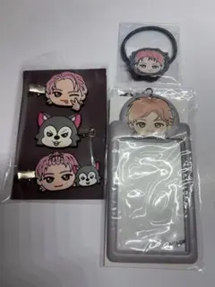 超特急シューヤ ヘアクリップ、ミニフォトケース、ヘアゴムセット
