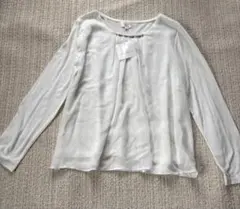 EMMA JAMES ホワイト ブラウス Lサイズ 白