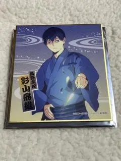 ハイキュー‼︎ 夏祭り　トレーディングミニ色紙　影山飛雄