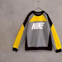 Nike ゴツナイキ　プリント　ラグランスウェット　トレーナー　Mのサムネイル