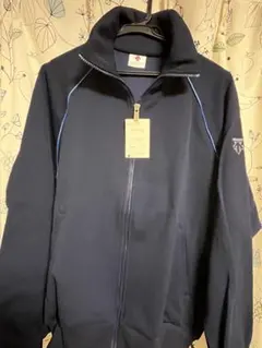 DESCENTE ネイビー ジップアップジャケット