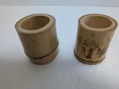 茶道具】蓋置 3点セット 黄瀬戸＆竹製（炉用・風炉用） - メルカリ