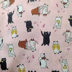 陽気な猫 ピンク 108✖️１メートル