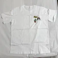 DAZY 刺繍 Tシャツ ホワイト XL