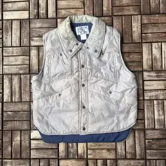 90s ALPINE SKI ベスト 中綿 vest vintage シルバーのサムネイル
