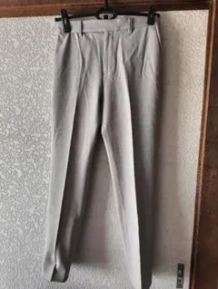 spick＆spanライトベージュ ストレートフィットパンツ