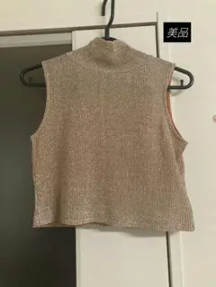 【美品】スナイデル　SNIDEL　タートルノースリーブニット