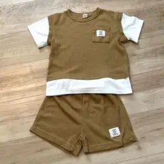 韓国子供服　Tシャツとショートパンツセット 110サイズ