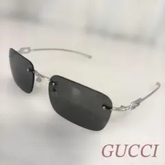 破格GUCCIサングラス グラデーションクリア ラインストーンフレーム美品正規品 破格GUCCIサングラス グラデーションクリア ラインストーンフレーム美