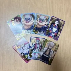 鬼滅の刃 ウエハース10 6枚セット 不死川実弥カード1枚