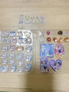 ボンボンドロップシール　ウォーターシール　ちいかわ　プリンセス　ポケモン