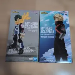 僕のヒーローアカデミア フィギュア 7TH SEASON 爆豪勝己 緑谷出久