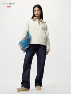 ユニクロ　JW ANDERSON ストレートジーンズ　丈長め