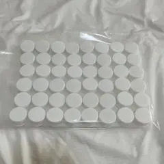 ペットボトルキャップ 白 48個セット 工作 DIY