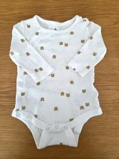 GAP baby ブラナンベア　長袖ロンパース　肌着　前開きボタン