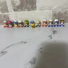 パワプロくん　ならぶんです　第一弾　第二弾　12体セット　ガチャガチャ　美品