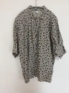 mizuiroind ミズイロインド フレア ショートシャツ コットン100