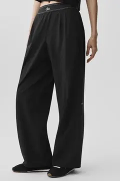 新品未使用】Aloyoga スウェイ ブーツカットスウェットパンツ XS