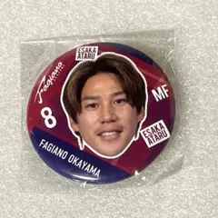 ファジアーノ岡山　江坂任選手がちゃ　缶バッジ ③