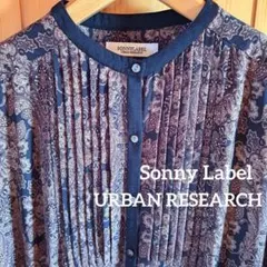 アーバンリサーチ SONNY LABEL長袖 バンドカラー☆マキシ丈ワンピース☆