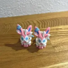 びっくらたまご　ポケモン　ニンフィア　フィギュア　2点セット