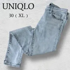 【SALE 限定 レア】UNIQLO スキニーパンツ デニム XL(30)