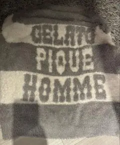 GELATO PIQUE ルームウェア グレー・ホワイト