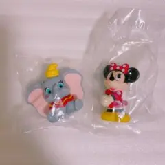 ディズニー　ガチャガチャ　クラシカルモード　ミニー　ダンボ
