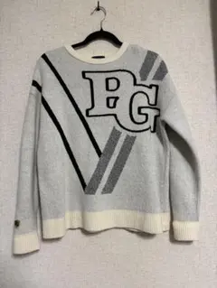 極美品‼️パーリーゲイツBGロゴ セーター