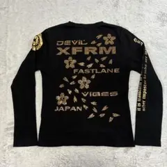 Xfrm 00s logo rhinestone long sleevesのサムネイル