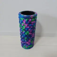 フォームローラー 筋膜ローラー 青・緑・紫 マーブル模様