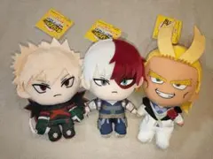 ヒロアカ□YOU'RE NEXT□ぬいぐるみ□全3種コンプセット