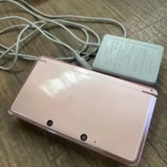 h*u様 Nintendo 3DS ピンク 本体 ACアダプター付き