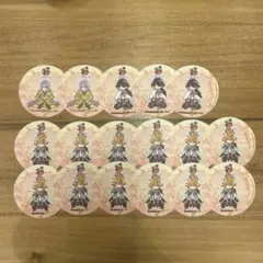 刀剣乱舞 とうらぶ アニカフェ コースター 蜂須賀虎徹 長曽祢虎徹 浦島虎徹