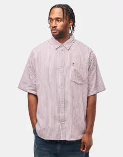 Carhartt カーハート ストライプシャツ Lのサムネイル