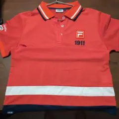 FILA ポロシャツ レッド 1911　インナーセット