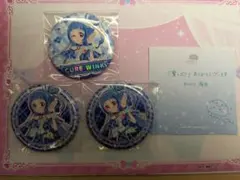 タワレココラボ缶バッジ 2種セット キュアフレンディ、キュンキュン