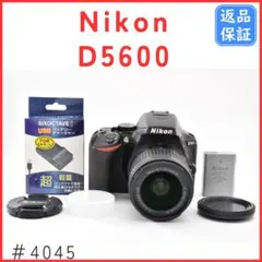 ☘️スマホ転送OK✨ Nikon D5600 一眼レフ 初心者 ショット数少 - メルカリ