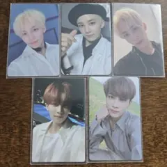SEVENTEEN ジョンハン\"レア\"チェキ風　トレカセット SEVENTEEN アンコン 長髪 ジョンハン トレカ チェキ ポラロイド ①