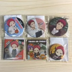 黒子のバスケ 缶バッジ 赤司征十郎 6個セット