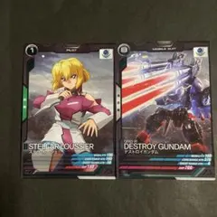 ガンダムアーセナルベース　ステラ・ルーシェ　デストロイガンダム　エラーカード