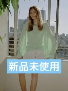 【新品未使用】Ameri MEDI LACE JACQUARD KNITのサムネイル