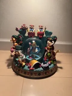 【レア★海外ディズニーストア購入品】不思議の国のアリススノードームスノーグローブ