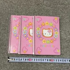 1997年製　ハローキティ　3冊セット　レトロ　ノート