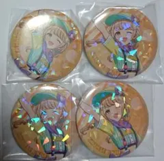 一番くじ 学園アイドルマスター 藤田ことね 缶バッジ ×4
