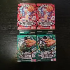ONE PIECE カードゲーム スタートデッキ ルフィ ゾロ 2種セット - メルカリ