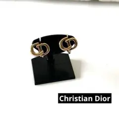 Christian Dior クリスチャンディオール ゴールドイヤリング CD